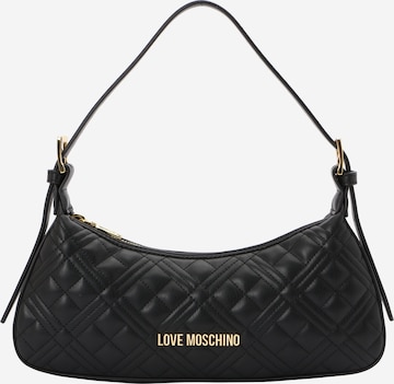 Love Moschino Наплечная сумка в Черный: спереди