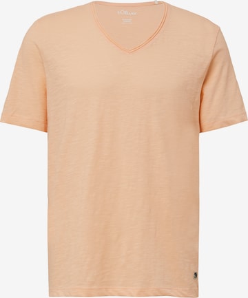 s.Oliver Shirt in Orange: Vorderseite