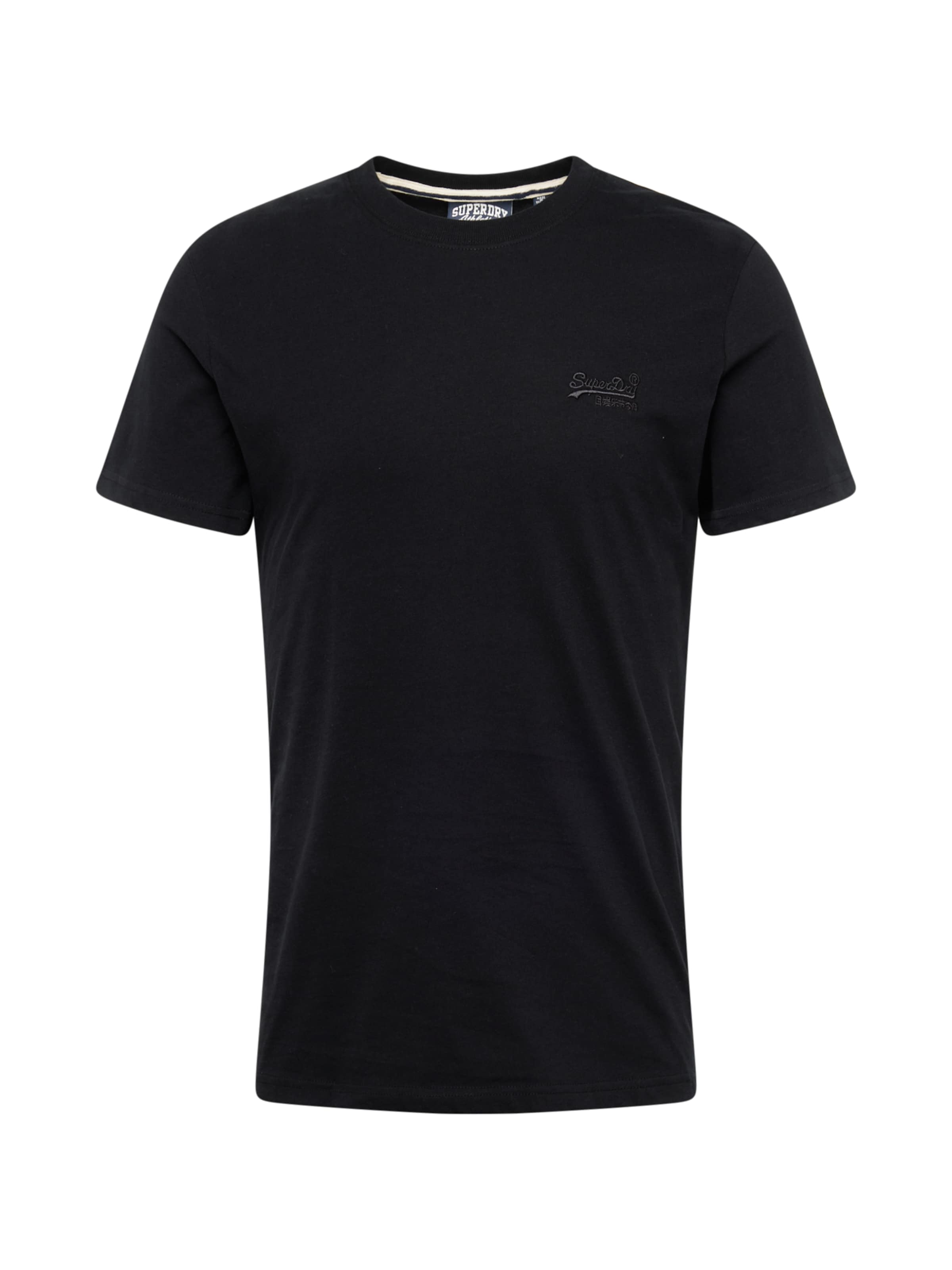 Superdry Tričko 'Essential' – černá: přední strana