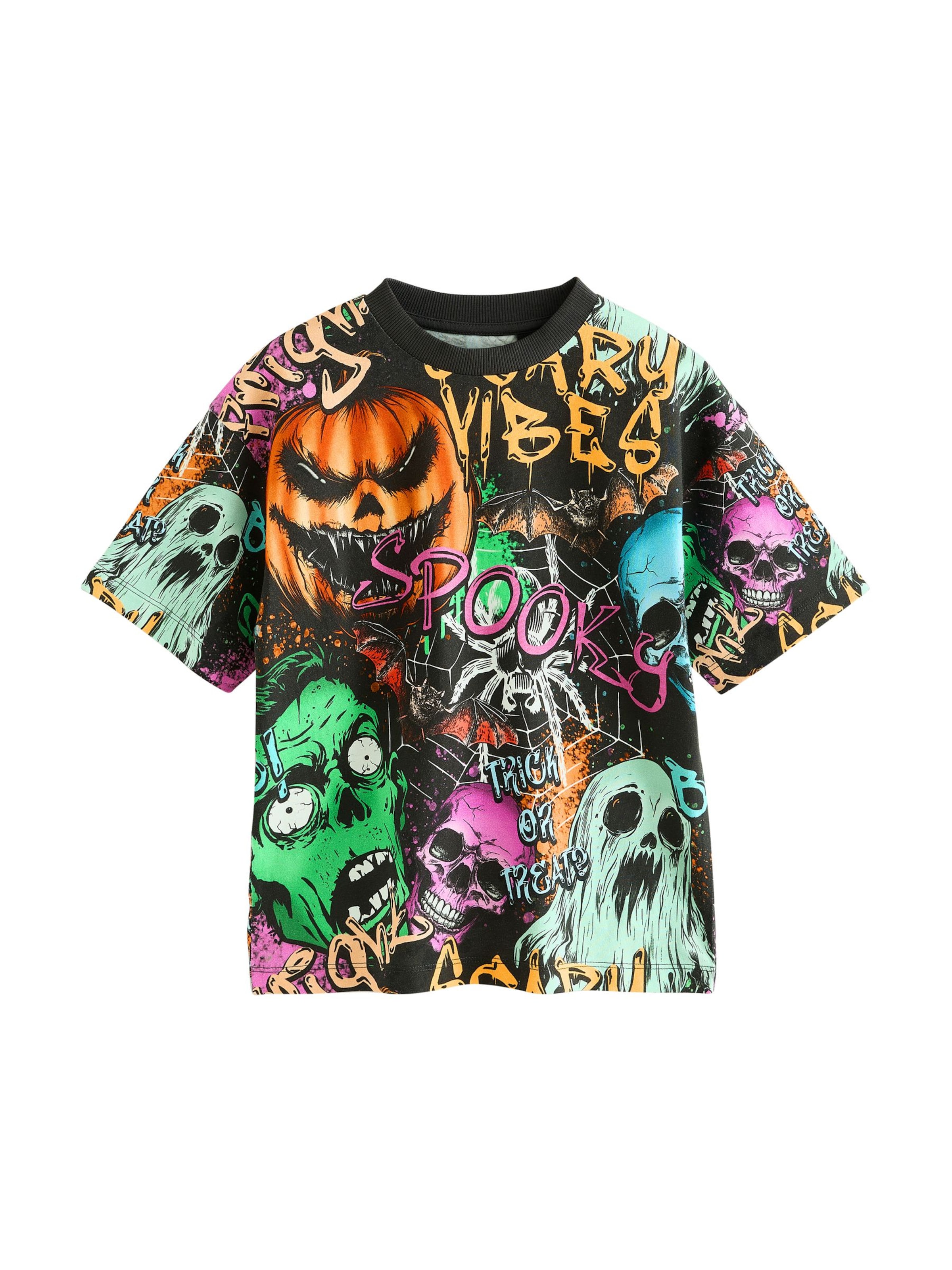 Next Shirt in Black: front