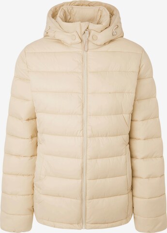 Pepe Jeans Winter Jacket 'MADDIE' in Beige: front