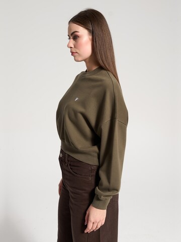 NOWIHT Sweatshirt 'Eulalie' i grön