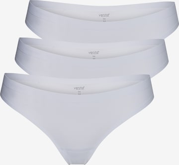 Yenita Thong in White: front