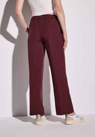 STREET ONE Loose fit Pants in Red