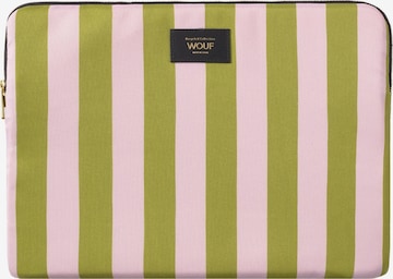 Wouf Laptoptasche in Grün: Vorderseite