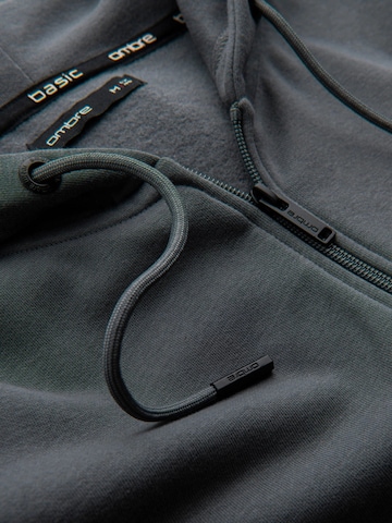 Ombre Sweatvest 'OM-SSBZ-0160' in Grijs