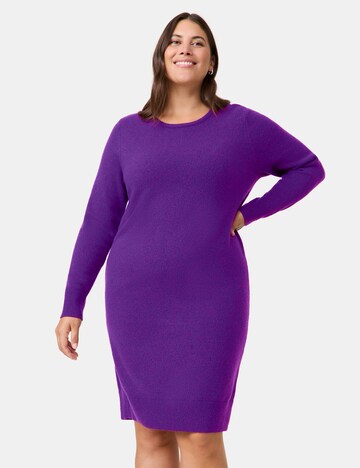 SAMOON Kleid in Lila: Vorderseite