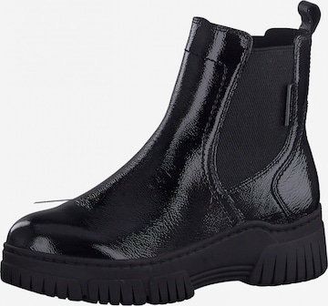 Tamaris Pure Relax Chelsea Boots in Black: front