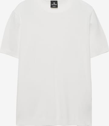 Pull&Bear Sveter - Biela: predná strana