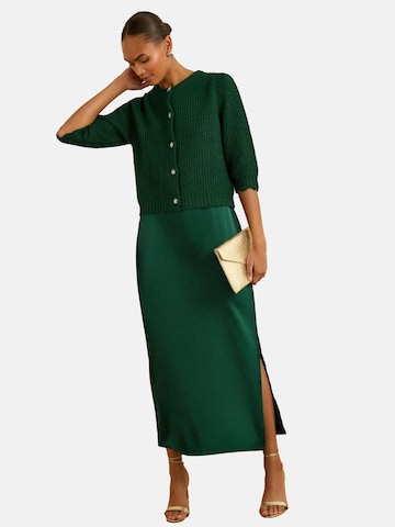 Robe love & roses en vert : devant