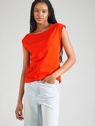 T-shirt ESPRIT en orange : devant