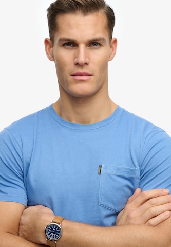 T-Shirt 'Essential' Superdry & Co en bleu