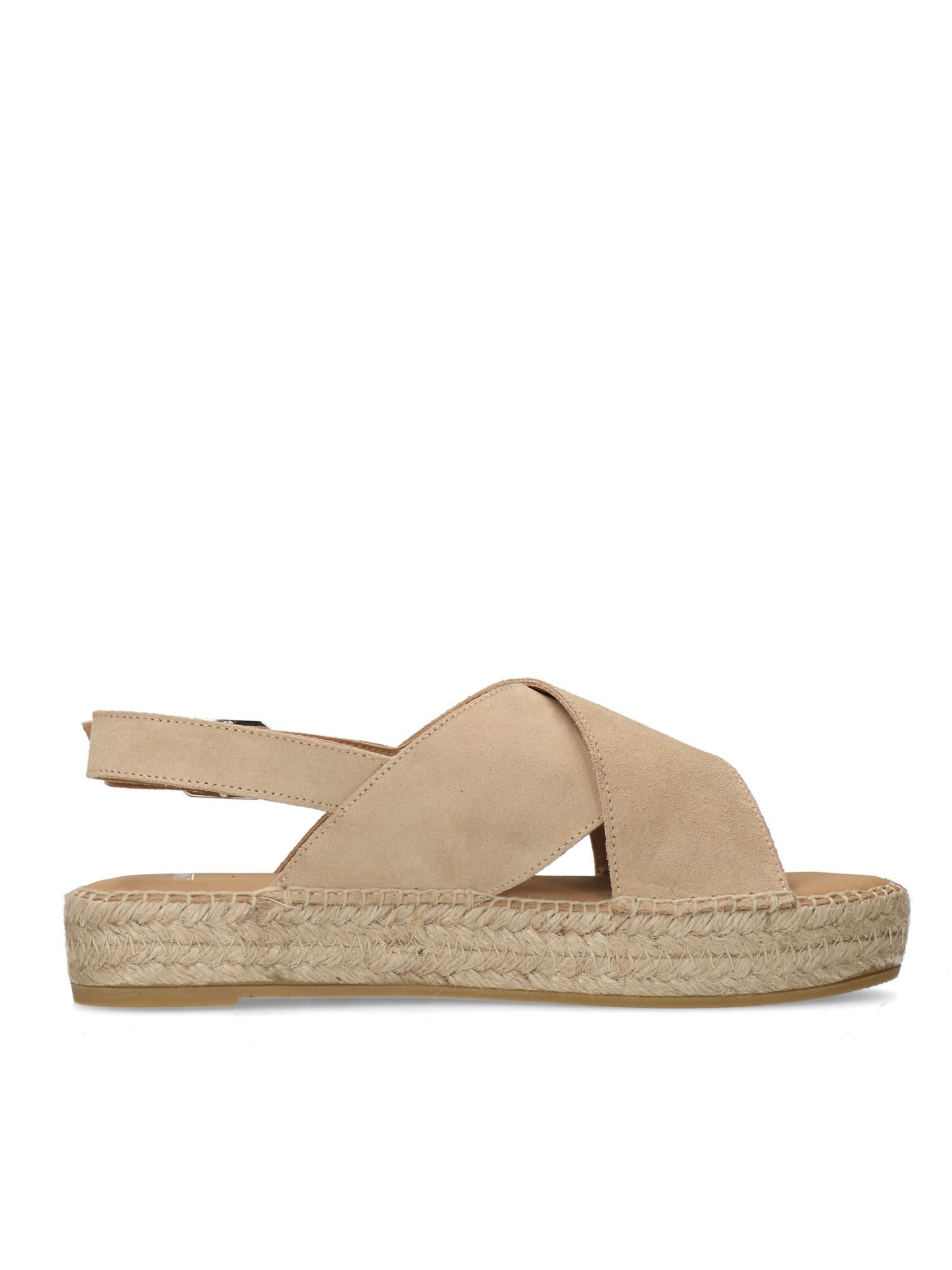 MANFIELD Sandals in Beige