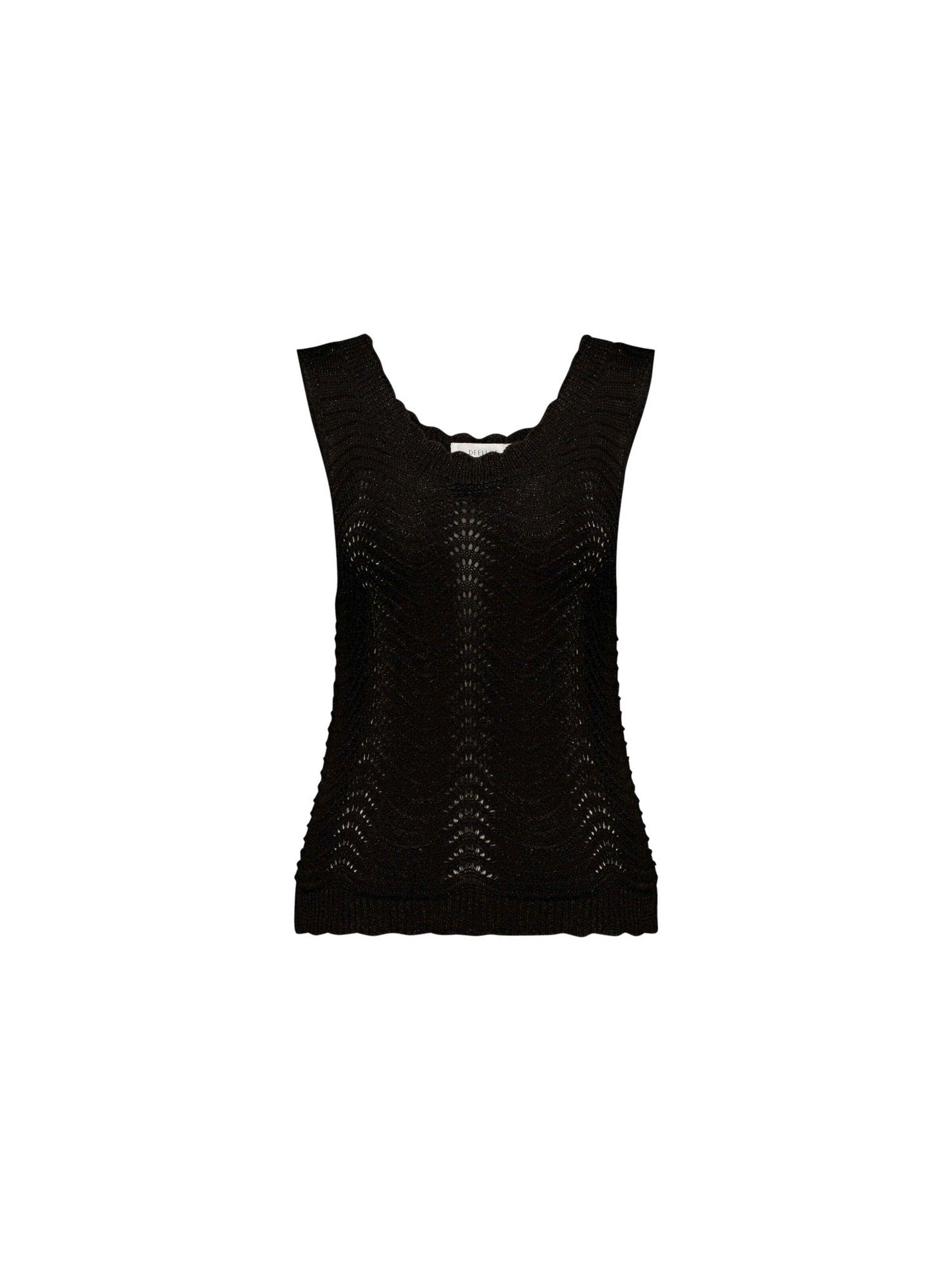 Haut 'BELENA' Deeluxe en noir : devant