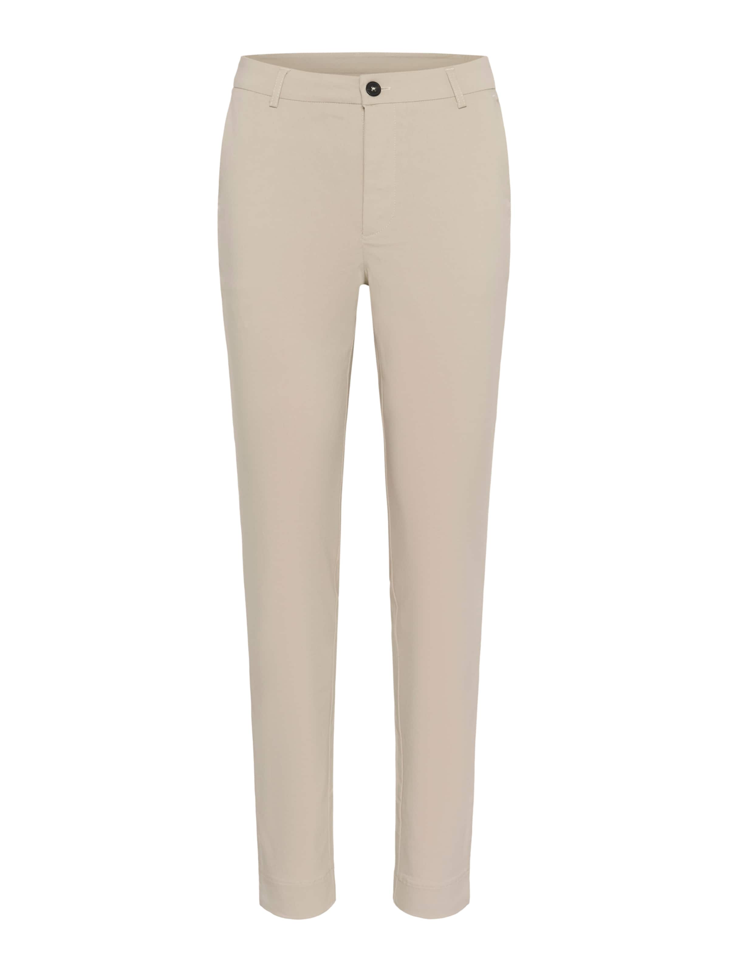 Kaffe Слим Штаны 'Hazel' в Бежевый: спереди