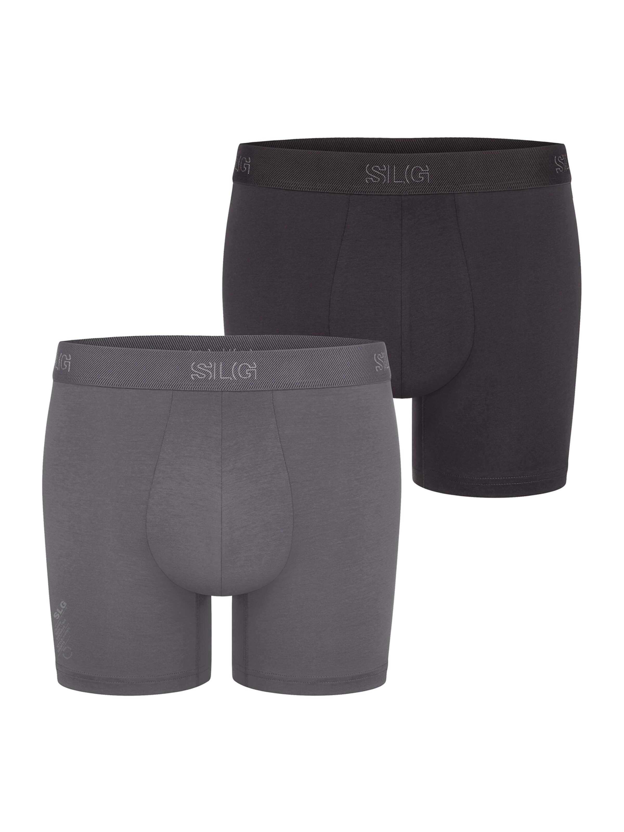 SLOGGI Boxershorts ' SLG Base ' in Grijs: voorkant