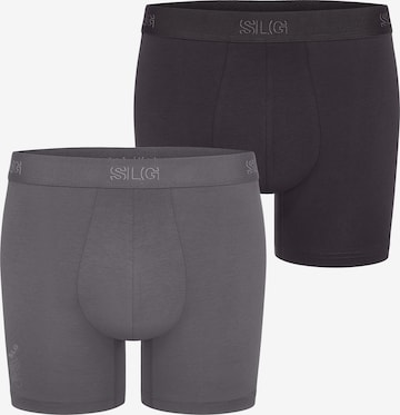 SLOGGI Retro Pants ' SLG Base ' in Grau: Vorderseite