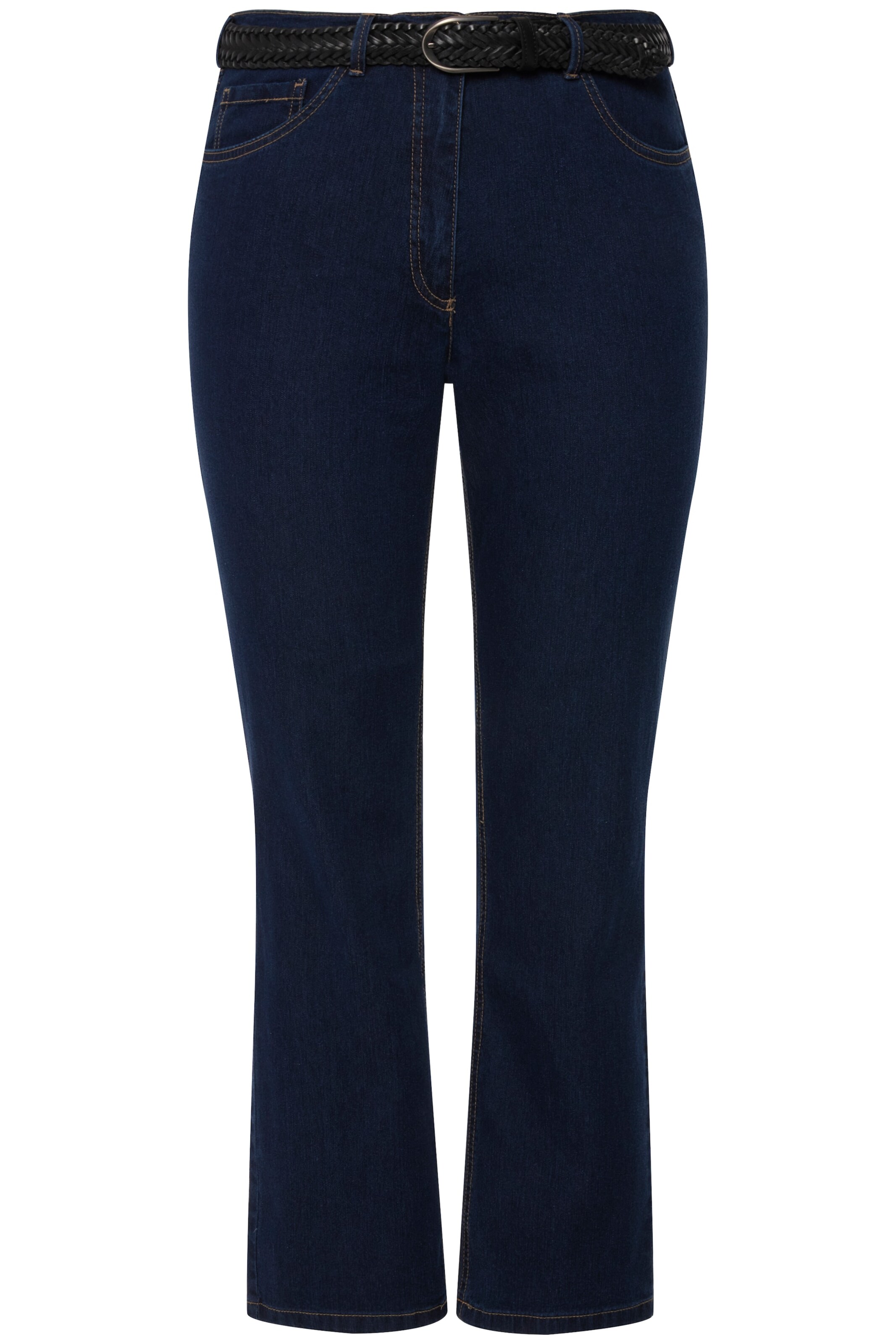 Ulla Popken Regular Jeans in Blauw