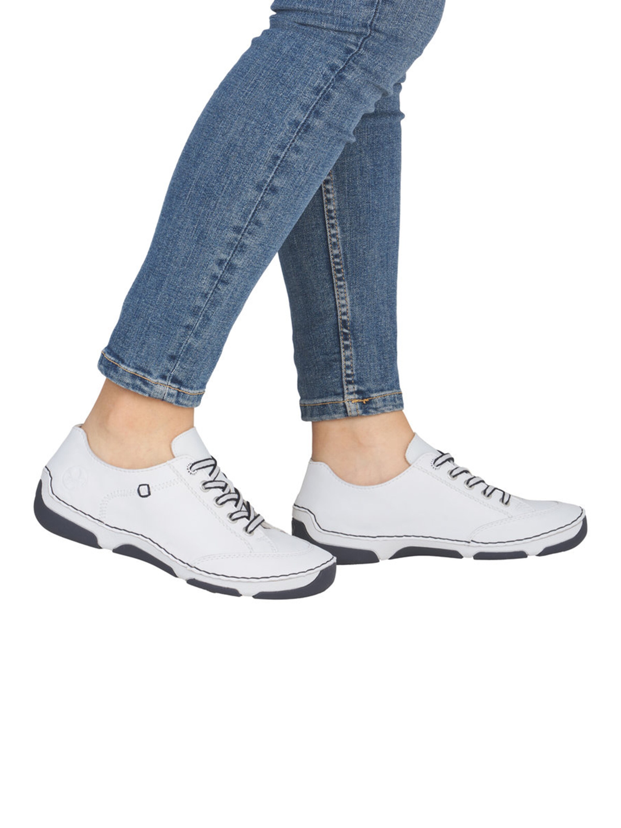 balta Rieker Sportbačiai be auliuko