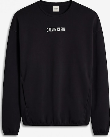Calvin Klein Sport Sportsweatshirt in Schwarz: Vorderseite