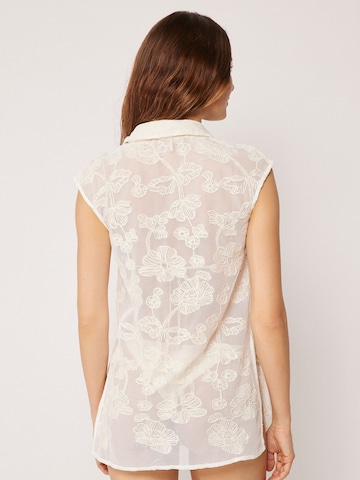 CALZEDONIA Bluse in Weiß