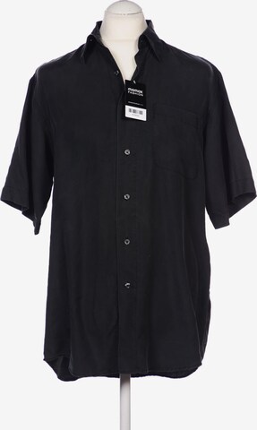 Christian Berg Button Up Shirt in M in Black: front