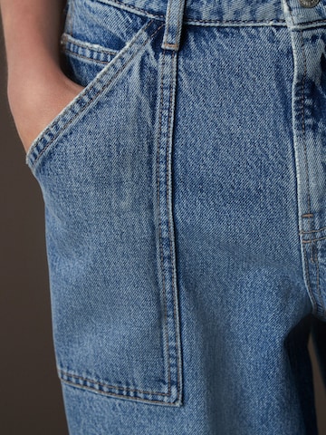 Next Wide Leg Jeans in Blau