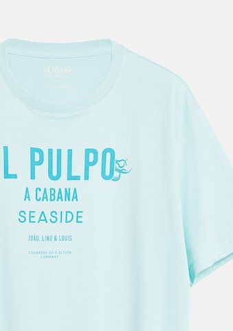 s.Oliver Shirt in Blauw