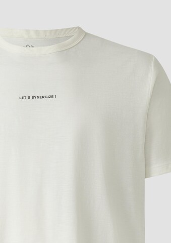 s.Oliver Shirt in Beige