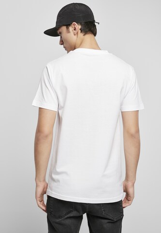 T-Shirt 'Ufo Drop' Mister Tee en blanc