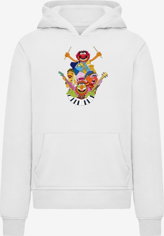 F4NT4STIC Sweater 'Disney Muppets Dr.Teeth And The Electric Mayhem' in White: front