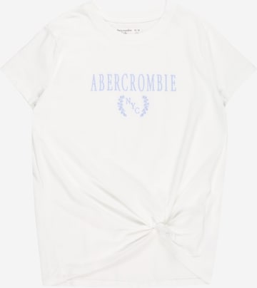 Abercrombie & Fitch Tričko - biela: predná strana