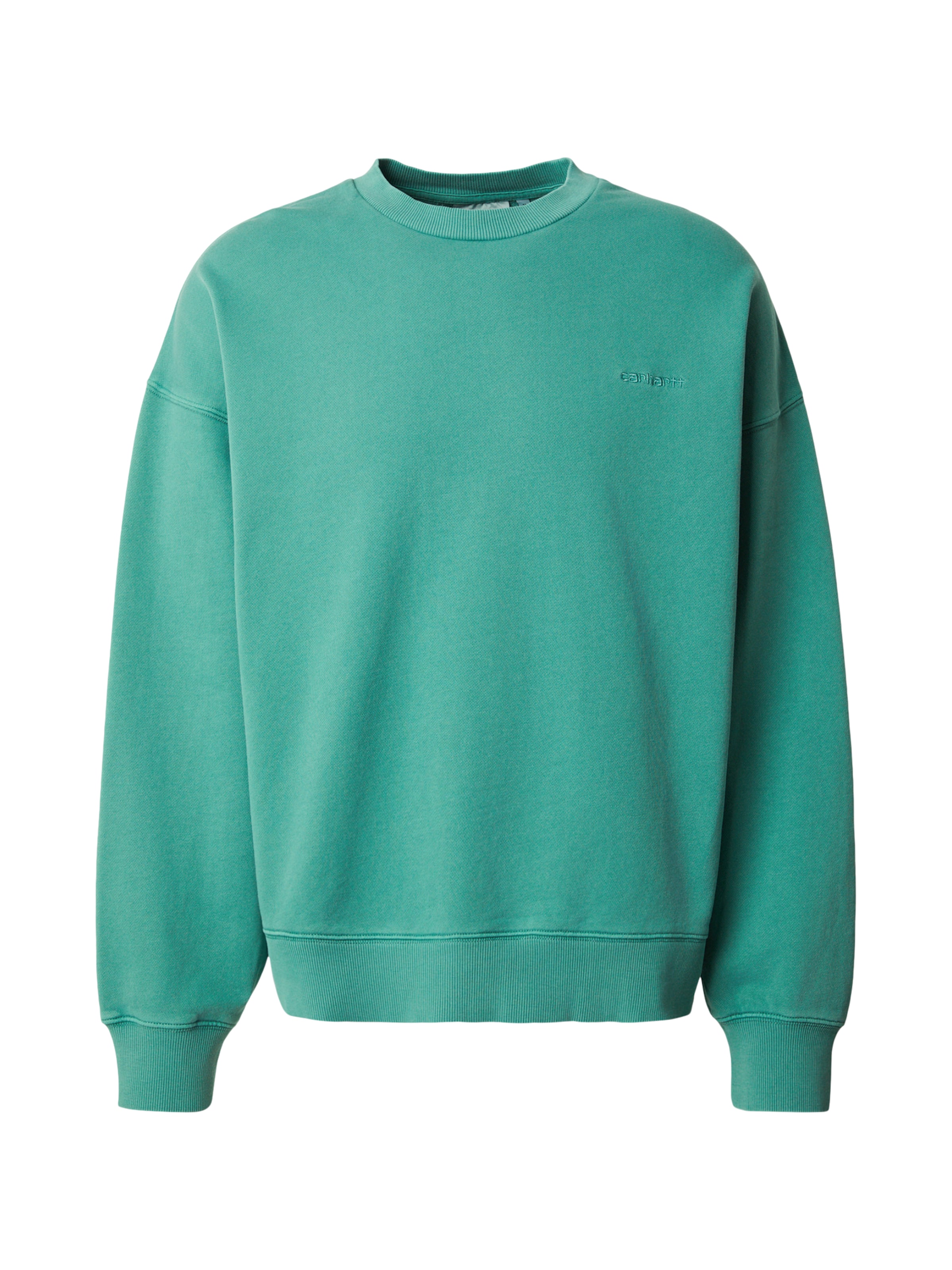 Sweat-shirt 'Benton' Carhartt WIP en vert : devant