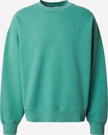 Sweat-shirt 'Benton' Carhartt WIP en vert : devant