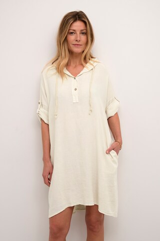 Cream Jurk 'Lark' in Beige: voorkant