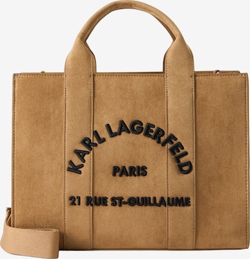Karl Lagerfeld Shopper táska 'K/RSG' - barna: elől
