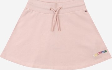 TOMMY HILFIGER Sukně – pink: přední strana