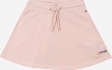 Jupe TOMMY HILFIGER en rose : devant