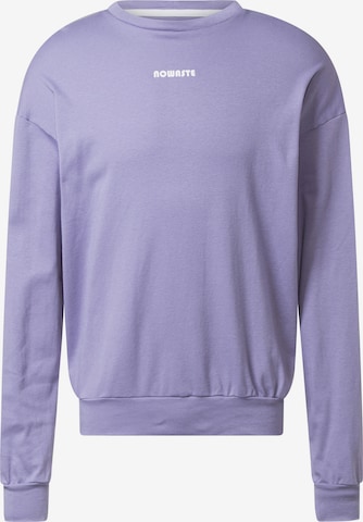 Wiederbelebt Sweatshirt 'OVE' in Purple: front