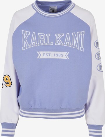 Karl Kani Sweatshirt in Purple: front