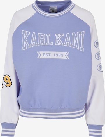 Karl Kani Sweatshirt in Lila: predná strana