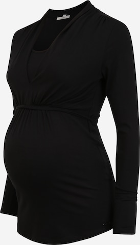 Esprit Maternity Koszulka w kolorze czarny: przód