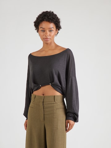 IRO - Camisa em preto: frente