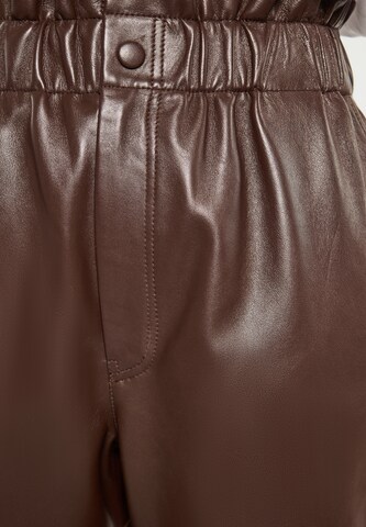 Regular Pantalon faina en marron