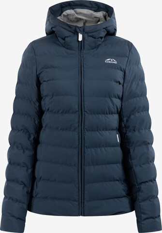 ICEBOUND - Chaqueta de invierno en azul: frente