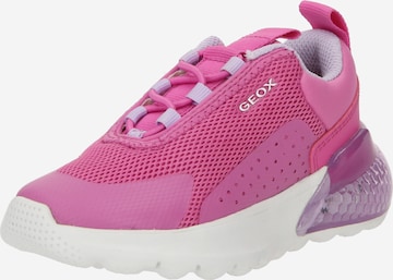 GEOX Schuhe 'ILLUMINUS' in Pink: predná strana