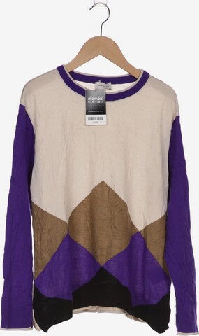 RENÉ LEZARD Sweater & Cardigan in XL in Beige: front