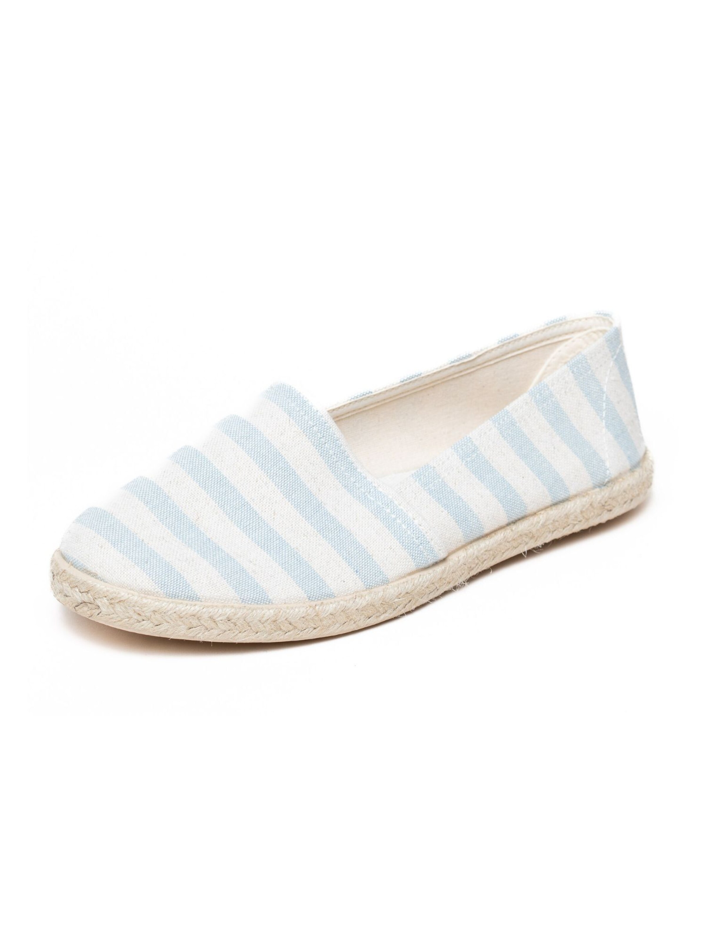 Gottstein Espadrilles 'Espadrille Camping Linen duo' in Blue: front