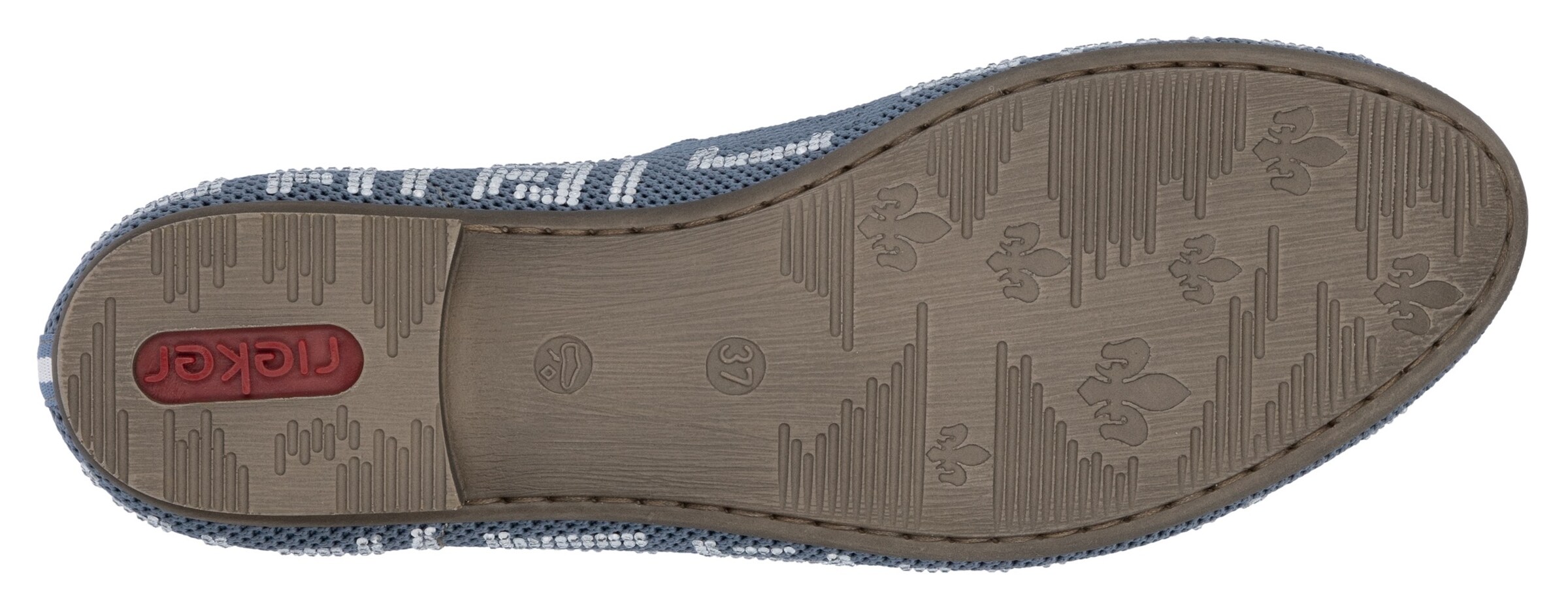 Rieker Classic Flats in Blue