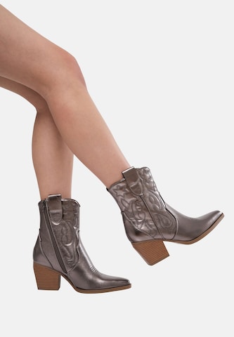 Salinyang Comwboystøvler i sølv